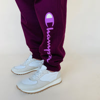 Champion Joggers in Burgundy