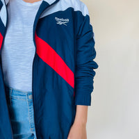 Reebok Classic Wind Breaker in Navy