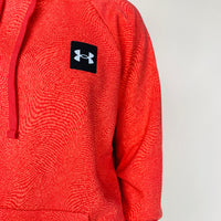 Under Armour Printed Hoodie in Coral