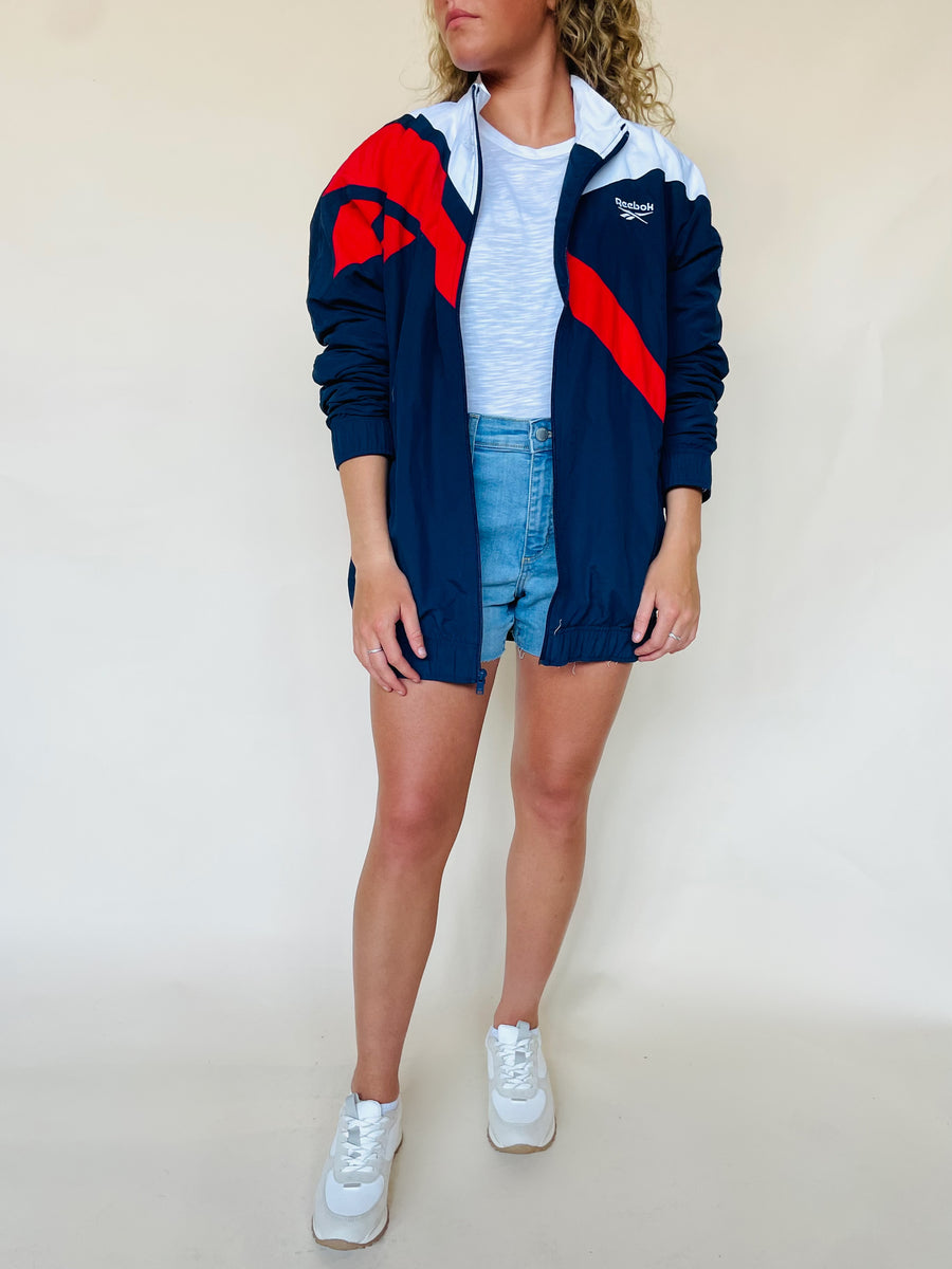 Reebok Classic Wind Breaker in Navy