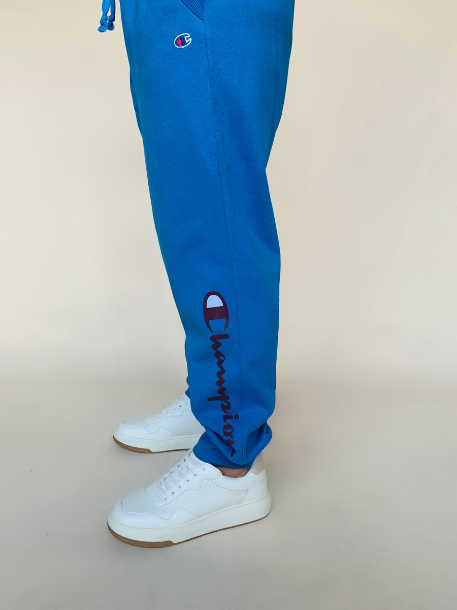 Champion Joggers in Teal