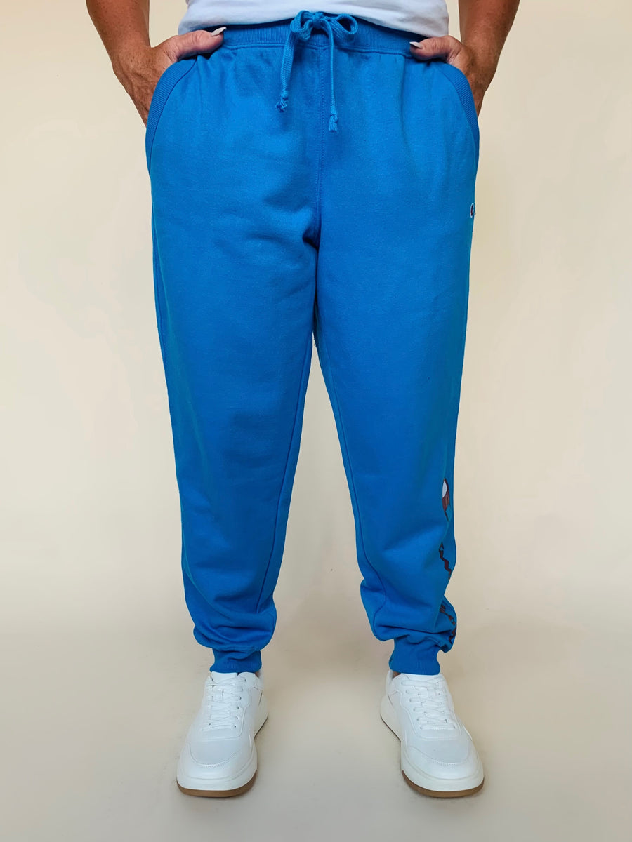 Champion Joggers in Teal