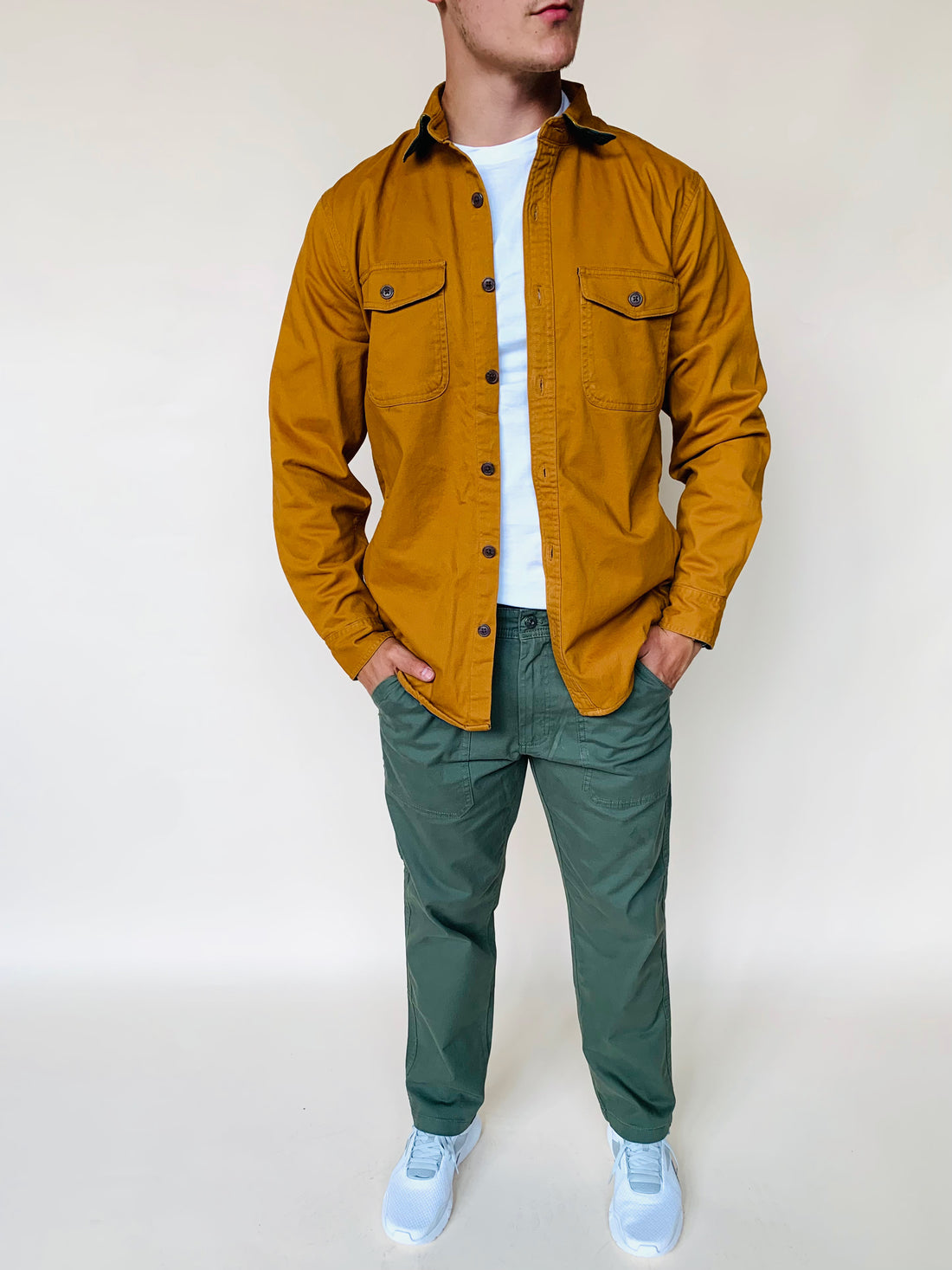 Lands End  Outerwear Button Down