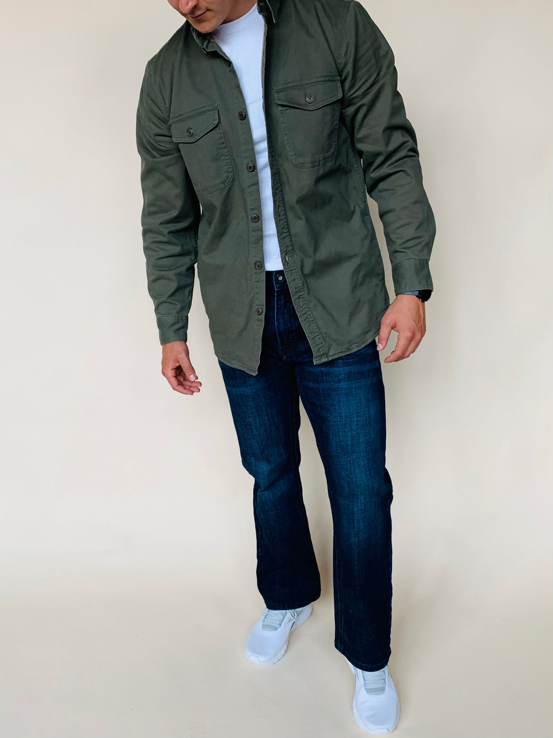Lands End  Outerwear Button Down