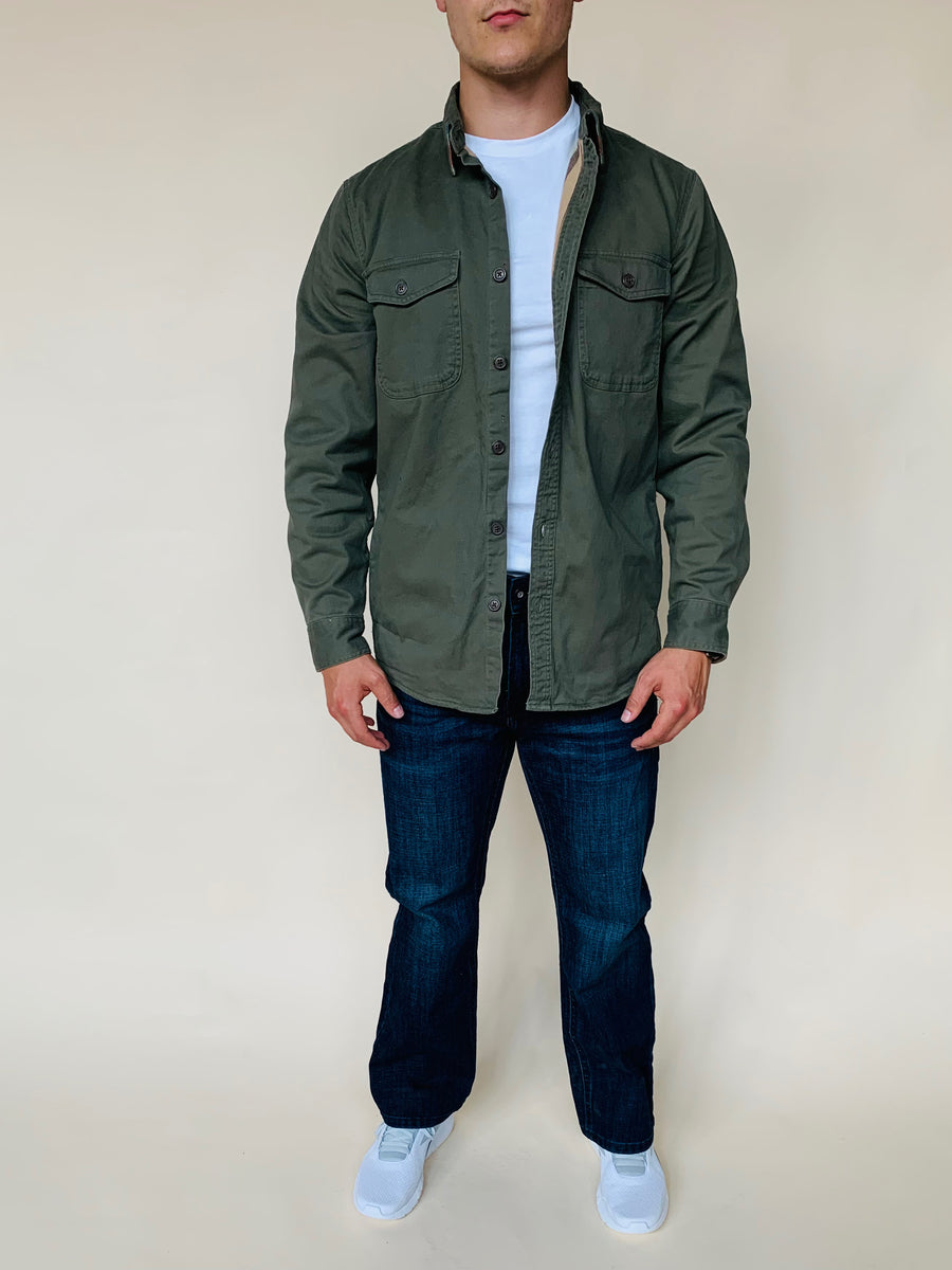 Lands End  Outerwear Button Down