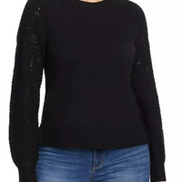 Christian Siriano Pointelle Sweater