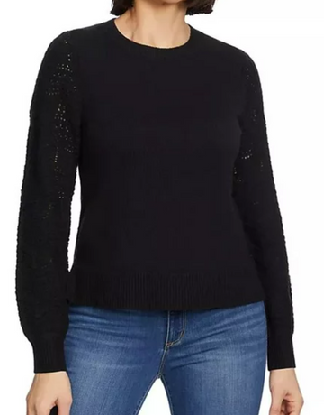 Christian Siriano Pointelle Sweater